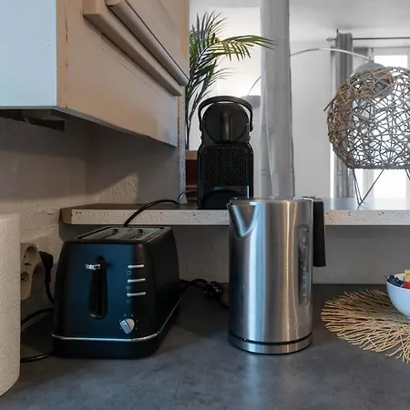 Le Duplex - Grand Appartement Centre Ville Avec Parking Prive Vichy Exterior foto