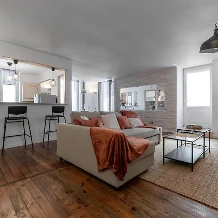 Le Duplex - Grand Appartement Centre Ville Avec Parking Prive Vichy Exterior foto